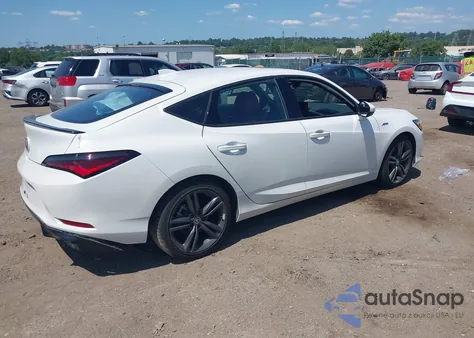 2024 Acura Integra A-Spec из США, поврежденный, VIN 19UDE4H3XRA023383